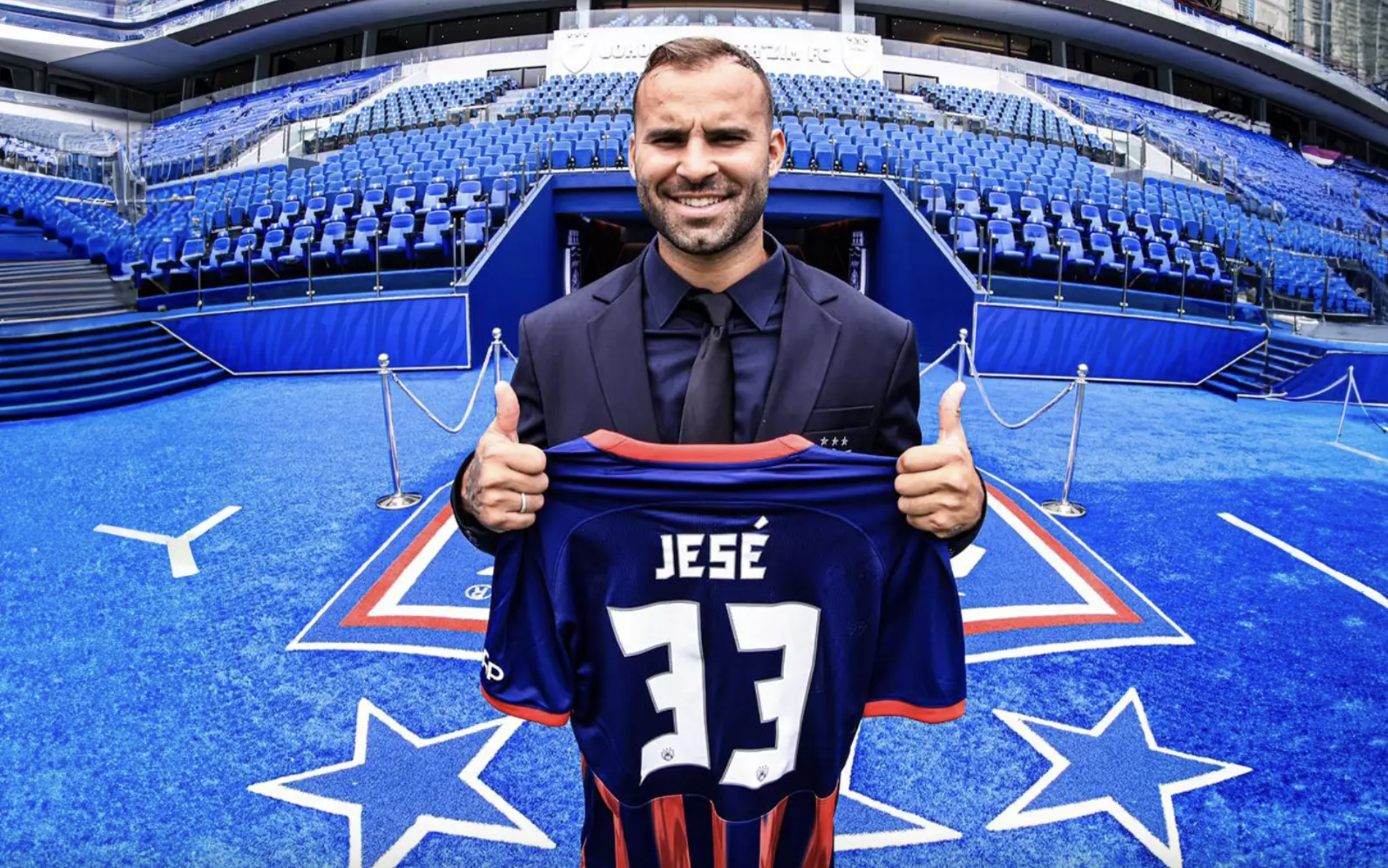 Jese Rodriguez ra mắt CLB Malaysia Johor Darul Tazim ngày 5/10/2024. Ảnh: JDT